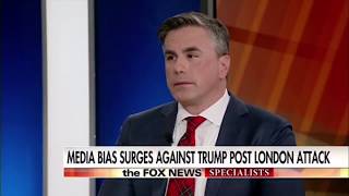 Tom Fitton on FOX News: "Trump was attacked for conveying media reports" over London Attacks