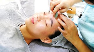 ASMR 중국 고법 얼굴 경혈 마사지 面部拨筋