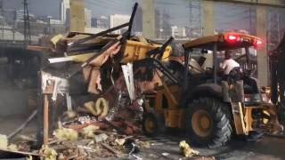 Watch The Fantasy Factory Get Demolished!