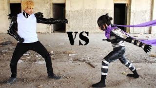 ONE PUNCHMAN LIVE ACTION GENOS VS SONIC COSPLAY
