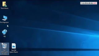 Windows 10 Checkbox (Onay Kutucuğu) Kaldırma