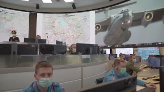 Работа НЦУО по контролю переброски и развертывания миротворческого контингент РФ в Нагорный Карабах