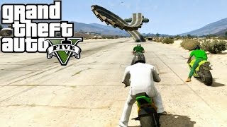 GTA 5 ONLINE Moto Skill Traning & 8 Way Madness ( Fun Custom Races )