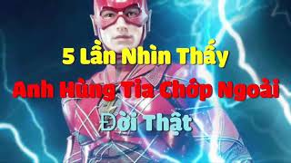 5 Flash caught on camera Real life flash superhero