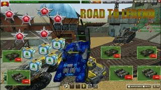 Tanki Road To Legend #1 | Gold Box Montage №7 | New Nickname