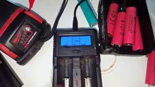 18650  testing Removing the  beeper NOKOSER Intelligent discharger