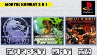 Обзор Спин-оффов серии Mortal Kombat (Mythologies Sub-Zero, Special Forces, Shaolin Monks)