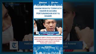 Hakim Wahyu Berfoto Bersama Kiky Saputri