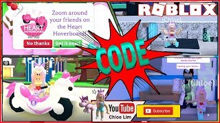 ? Adopt Me! CODE! Valentines Heart Hoverboard, UNICORN CYCLE & Icecream stroller! LOUD WARNING!