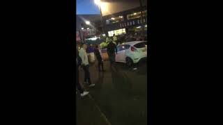 LEEDS FANS CLASHING WITH MILLWALL FANS!!