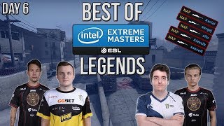 CS:GO - BEST OF IEM Katowice 2019 Major Legends Stage Day 6 (allu, NAF, Aleksib, flamie & MORE)