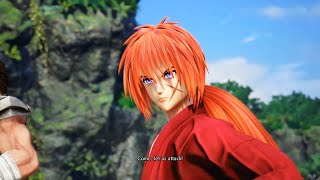 JUMP FORCE - Kenshin Himura New Character Gameplay & All Supers + Ultimate Attack (PS4 Pro)