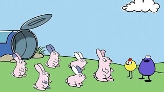 Peep en Español: Puedes contar con los conejitos