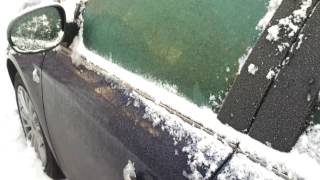 Cold start Fiat Bravo 1.4 T-jet 120 KM // -18°C // 07.01.2017