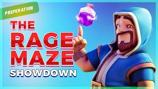 Rage Maze event tried and tested in Clash of clans || Coc Clashers || Game play