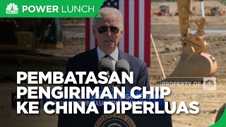 Biden Perluas Aturan Pembatasan Pengiriman Chip ke China