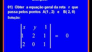 MATEMÁTICA-GEOMETRIA ANALÍTICA-AULA 5 DE 10