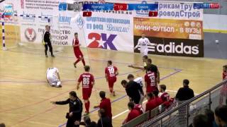 Лучшие моменты матча Прогресс - Синара 15.10.16. Кубок России 1/8 финала
