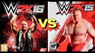 WWE 2K16 FINISHERS VS WWE 2K15 FINISHERS Comparison??WHO IS THE BEST ??
