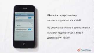 Как выйти в Интернет через iPhone 4 (13/30)