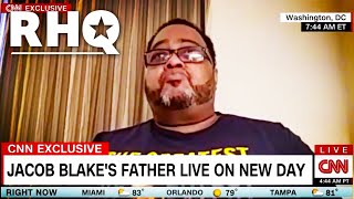 Jacob Blake's Father Cries Describing His Son's Pain