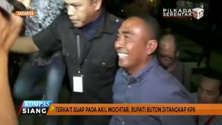 Bupati Buton Ditangkap Paksa KPK