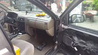Jeep 2001 power door lock and window failure. Interior lights will not shut off