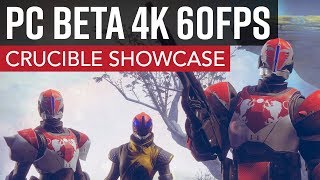 Destiny 2 - PC Beta 4K 60FPS Crucible Showcase (Striker Titan on Javelin-4)