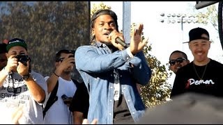 Pusha T - "I Don't Like (Remix)" & "Grindin'" Live At 1st Annual "Welcome To The Block Party"