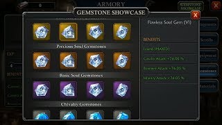 Trade your worthless Chivalry Gems + Kingdom Merge is Official!! - King of Avalon