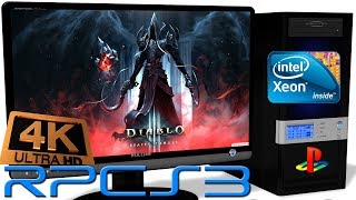 RPCS3 0.0.5 [PS3] - Diablo III: Reaper of Souls [4K-Gameplay] Async Shaders. Vulkan api #1