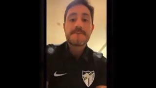 Noticia vídeo Víctor Sánchez del Amo en informativo 101Tv Málaga 08/01/2020