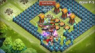 Castle Clash 10/10 Skill VLAD 8/8 Wargod and Inscribed to 100 HBM P 3 Heros