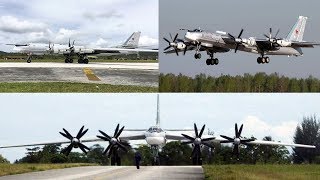 2 PESAWAT TU-95 RUSIA TIBA DI PAPUA UNTUK LATIHAN NAVIGASI BERSAMA TNI AU