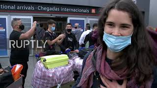 Argentina: Tears of joy at Buenos Aires airport as country reopens to vaxxed tourists