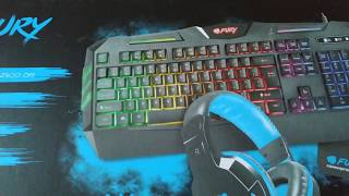 Fury Thunderstreak комплект геймера мини обзор