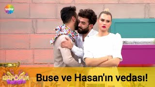 Buse ve Hasan'ın vedası!