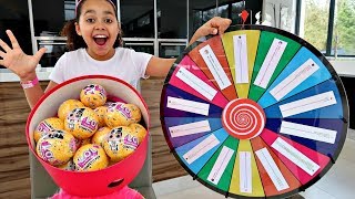 1 SPIN = 2 TOYS!! SPIN WHEEL CHALLENGE | LOL Surprise Dolls | Toys AndMe