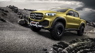 Новый пикап Mercedes Benz X Class 2017