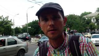 Protest la Ministerul Mediului: Demisia celui ce l-a AGRESAT pe Oleg Brega