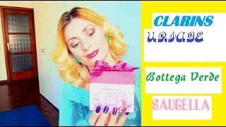 Уход за лицом и телом CLARINS / URIAGE / Bottega Verde + подарок!!! интимный уход SAUGELLA
