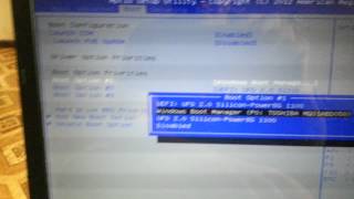 Asus X501A usb flash Windows setup