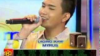 MYRUS SINGS "LAGING IKAW" AT MORNING @ ANC- July 22,2011