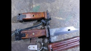 Восстановление штык-ножа для АК-74/АКМ (6Х4)