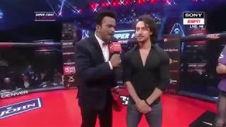 Tiger shroff commented on kriti sanon 7january2018
