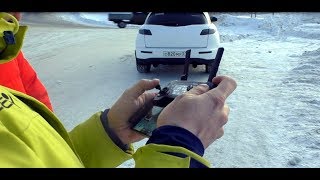 Химчистка Infiniti FX45. Расход по трассе щадящий.