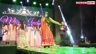 How Miss India Worldwide Kenya 2018 slayed with Sheng lyrics.