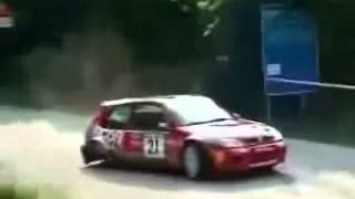 Смешные аварии ралли