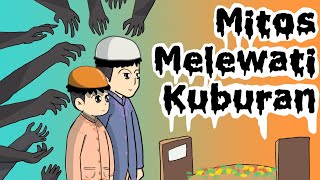 SETELAH 11 LANGKAH JANGAN MENOLEH KEBELAKANG | KARTUN HOROR LUCU INDONESIA