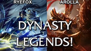 Dynasty Legends! - Warring Kingdoms Xin Zhao and Jarvan Bottom Lane WITH COMMENTARY!